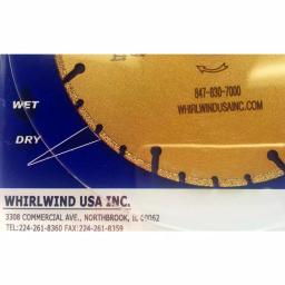 Whirlwind USA 5 in. Segmented Diamond Blade for Metal and Plastic Cutting thumbnail 5
