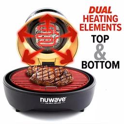 NuWave Primo Convection Oven with Integrated Non-Stick Grill Plate and Digital Temperature Probe thumbnail 4