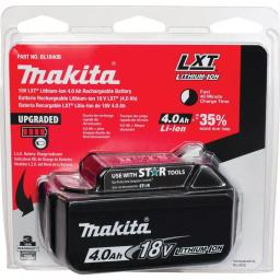 Makita 18V LXT Lithium-Ion 4.0 Ah Battery and Rapid Optimum Charger Starter Pack with Bonus Handheld Vacuum thumbnail 12