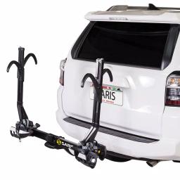 SARIS Superclamp 2-Bike Tray Hitch Bike Rack, 70 lbs Capacity, Black thumbnail 2