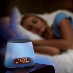 iHome Zenergy Dream Mini iZBT7W Bluetooth Sleep Therapy Machine with Sound and Light Therapy, White thumbnail 10
