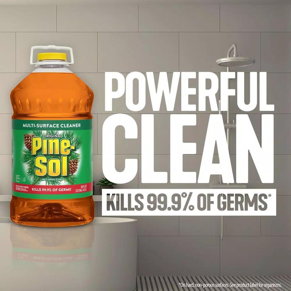 Pine-Sol Original Pine All Purpose Multi-Surface Cleaner Concentrate, 144 oz. (2-Pack)