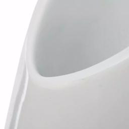 Uniquewise Modern White Magnesium Oxide Large Decorative Floor Vase - 40.5 in. thumbnail 2