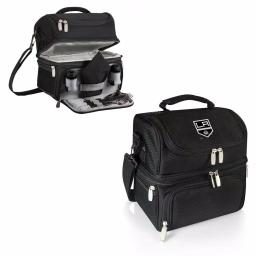 Picnic Time Pranzo Los Angeles Kings Black Insulated Lunch Bag and Picnic Tote thumbnail 2