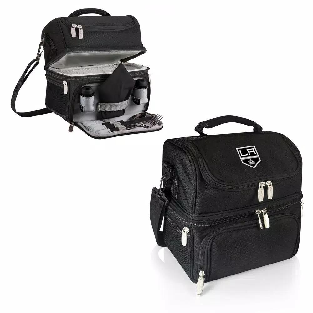 Picnic Time Pranzo Los Angeles Kings Black Insulated Lunch Bag and Picnic Tote