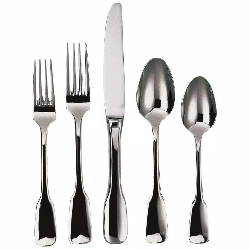 Ginkgo Alsace 20-Piece Stainless Steel Flatware Set, Service for 4