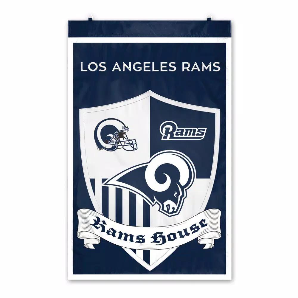 Party Animal, Inc. Los Angeles Rams Team Shield Banner Wall Hanging Tapestry