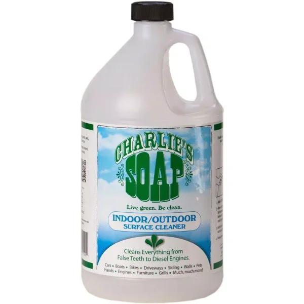 Charlie's Soap Heavy Duty Liquid Surface Cleaner, 1 Gallon, Indoor/Outdoor