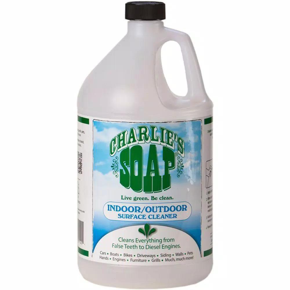 Charlie's Soap Heavy Duty Liquid Surface Cleaner, 1 Gallon, Indoor/Outdoor