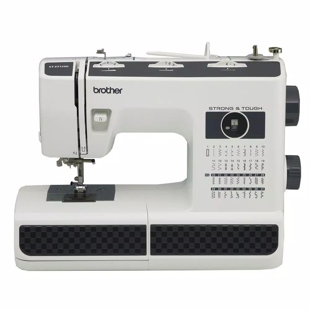 Brother ST371HD 37-Stitch Sewing Machine with 6 Presser Feet and Drop Feed Feature