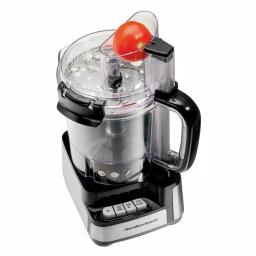Hamilton Beach Stack and Snap 12-Cup Food Processor, 450-Watt, Stainless Steel thumbnail 4