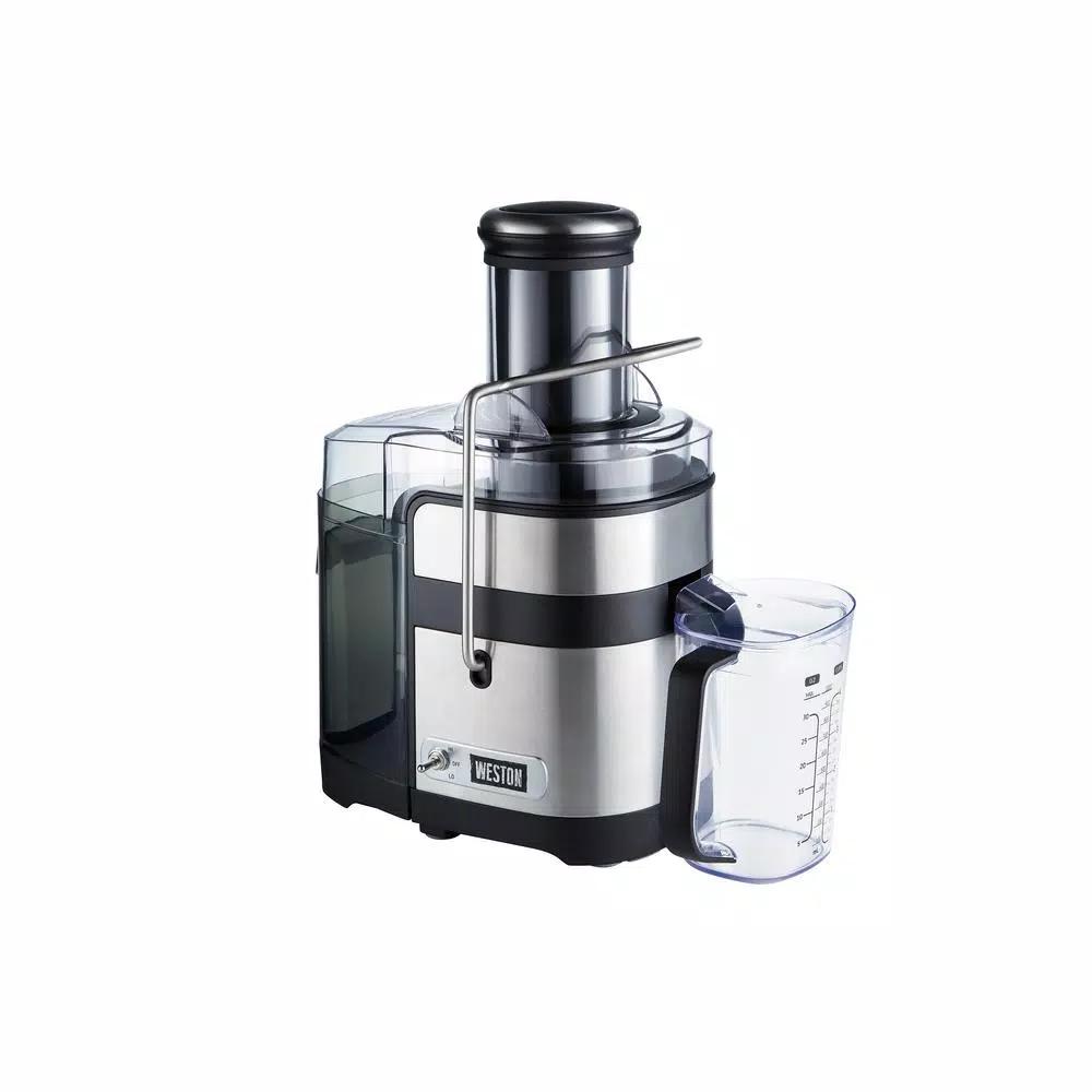 Weston Super Chute 1100W Centrifugal Juice Extractor, 3.5" Extra-Wide Feed Chute, Stainless Steel