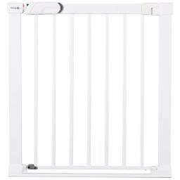 Safety 1st Flat Step 30 in. Pressure-Mounted Child Safety Gate, White thumbnail 1