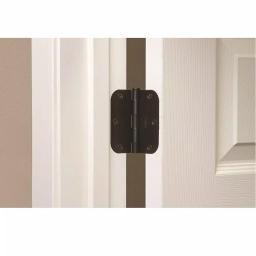 Everbilt 3-1/2 in. x 5/8 in. Radius Oil-Rubbed Bronze Smooth Action Steel Door Hinge thumbnail 13
