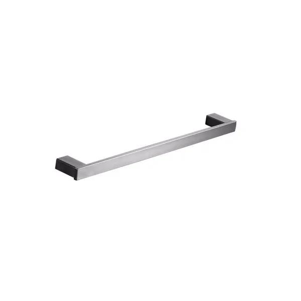 Boyel Living Stainless Steel 4-Piece Bathroom Accessories Set - Silver Wall Mounted Hardware Kit