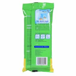 Scrubbing Bubbles Antibacterial Bathroom Flushable Wipes, Citrus Scent, 28 Count (Case of 12) thumbnail 4