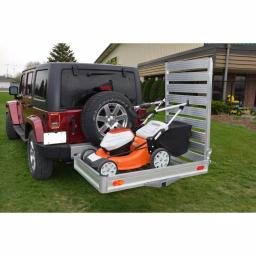 Erickson Deluxe Aluminum Mobility Hitch Cargo Carrier with Ramp, 400 lb. Capacity, 2 in. Receiver thumbnail 4