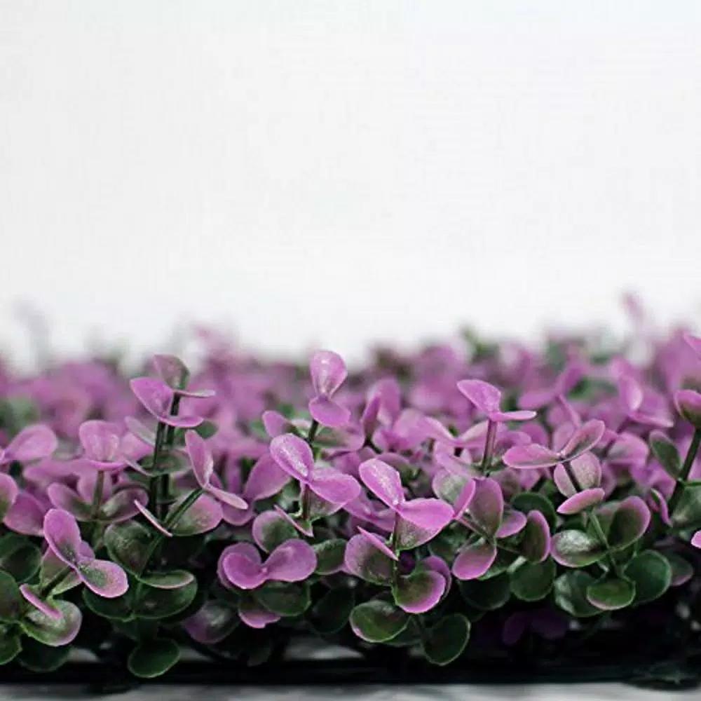 Ejoy GorgeousHome Artificial Boxwood Hedge Greenery Panels, 20 x 20 in., UV Protected, 12-Pack