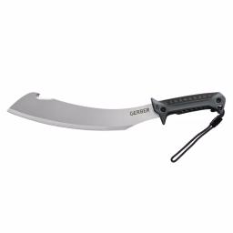 Gerber Broadcut 13.1 in. Stainless Steel Machete with Hook and Cut Notch thumbnail 1