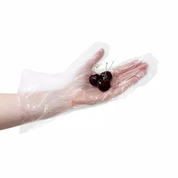 Safe Handler Long Cuff HDPE Multi-Purpose Disposable Gloves, One Size, 525-Count