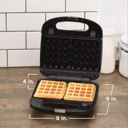BLACK+DECKER 3-in-1 Morning Meal Station Waffle Maker, Grill, and Sandwich Maker thumbnail 7