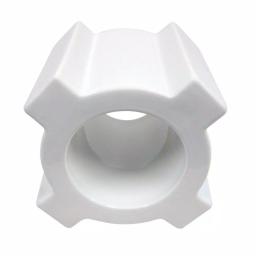 Epicureanist Ceramic Wine Bottle Holder - Modern Tabletop Wine Storage Decor thumbnail 2