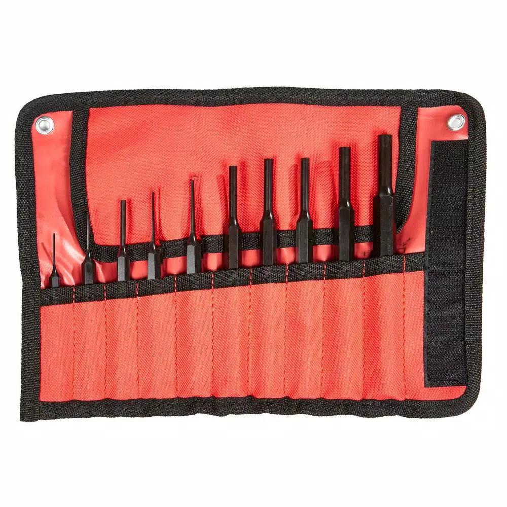 GearWrench 10-Piece Tool Steel Pin Punch Set