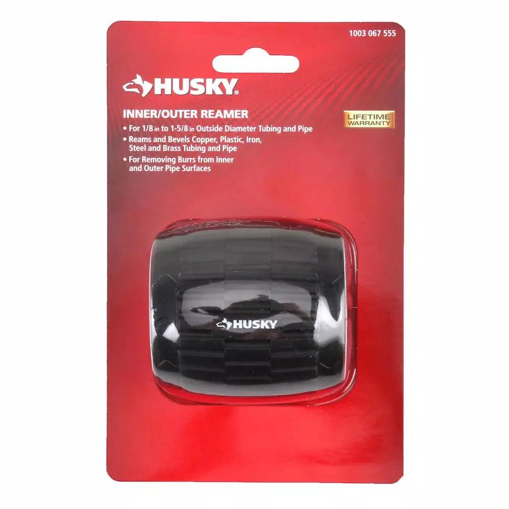 Husky 1-5/8 in. Inner/Outer Pipe Reamer for Copper, Steel, Iron, and Brass