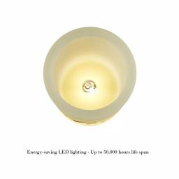 Lavish Home "Love" LED Flameless Candle with Remote Control, Vanilla Scented Real Wax thumbnail 3