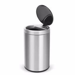 Innovaze 3.2 Gallon Stainless Steel Motion Sensor Touchless Trash Can, Fingerprint Resistant Round Bin thumbnail 4