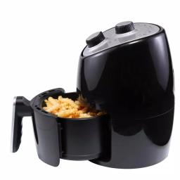 Continental 2.0L Air Fryer with 1500W Power, Cool Touch Housing and Non-Stick Basket, Black thumbnail 2