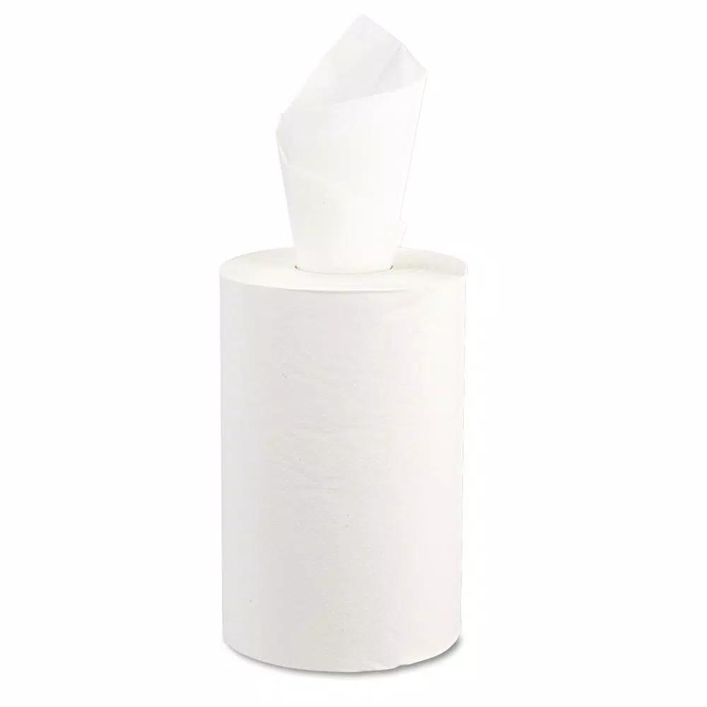Windsoft Hardwound Roll Towels, 8 in. x 350 ft, White (12 Rolls per Carton)
