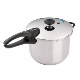 Presto 6 Qt. Stainless Steel Stovetop Pressure Cooker with Tri-Clad Base thumbnail 1
