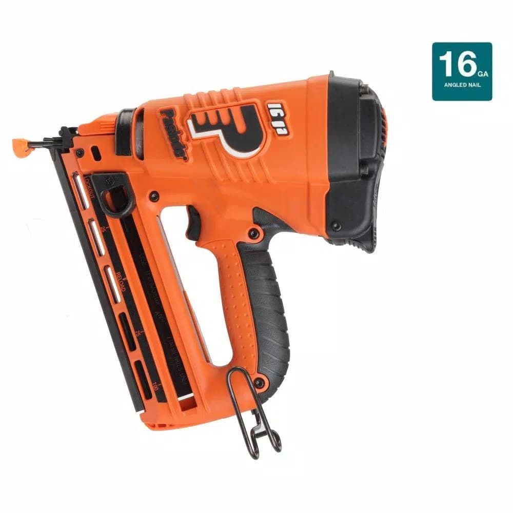 Paslode 16-Gauge Cordless Lithium-Ion Angled Finish Nailer Kit
