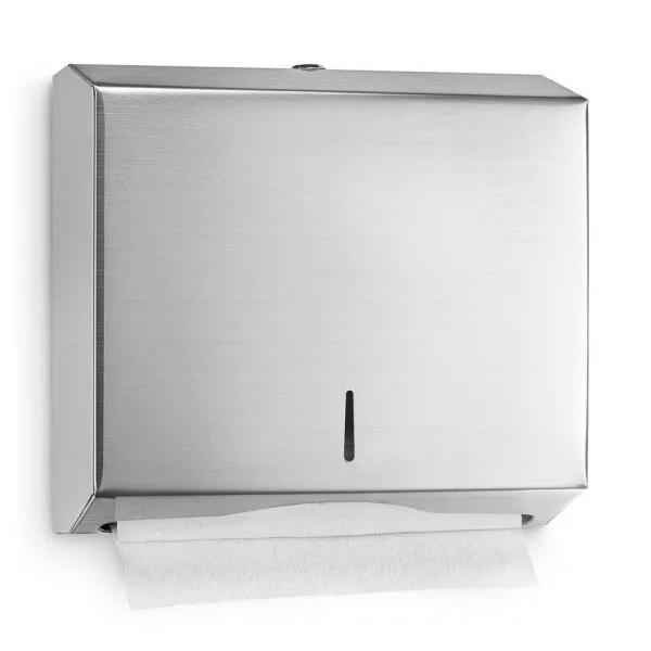 Alpine Industries Stainless Steel Multi-Fold and C-Fold Paper Towel Dispenser
