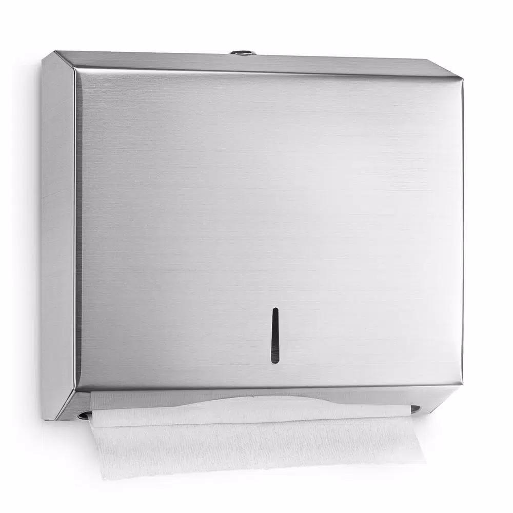 Alpine Industries Stainless Steel Multi-Fold and C-Fold Paper Towel Dispenser