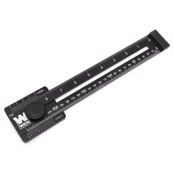 WEN 10 in. Aluminum Offset Marking Gauge with Vernier Scale