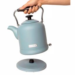Haden Highclere 1.5L Electric Kettle, 6-Cup Cordless Kettle with Auto Shut-Off, Poole Blue thumbnail 4