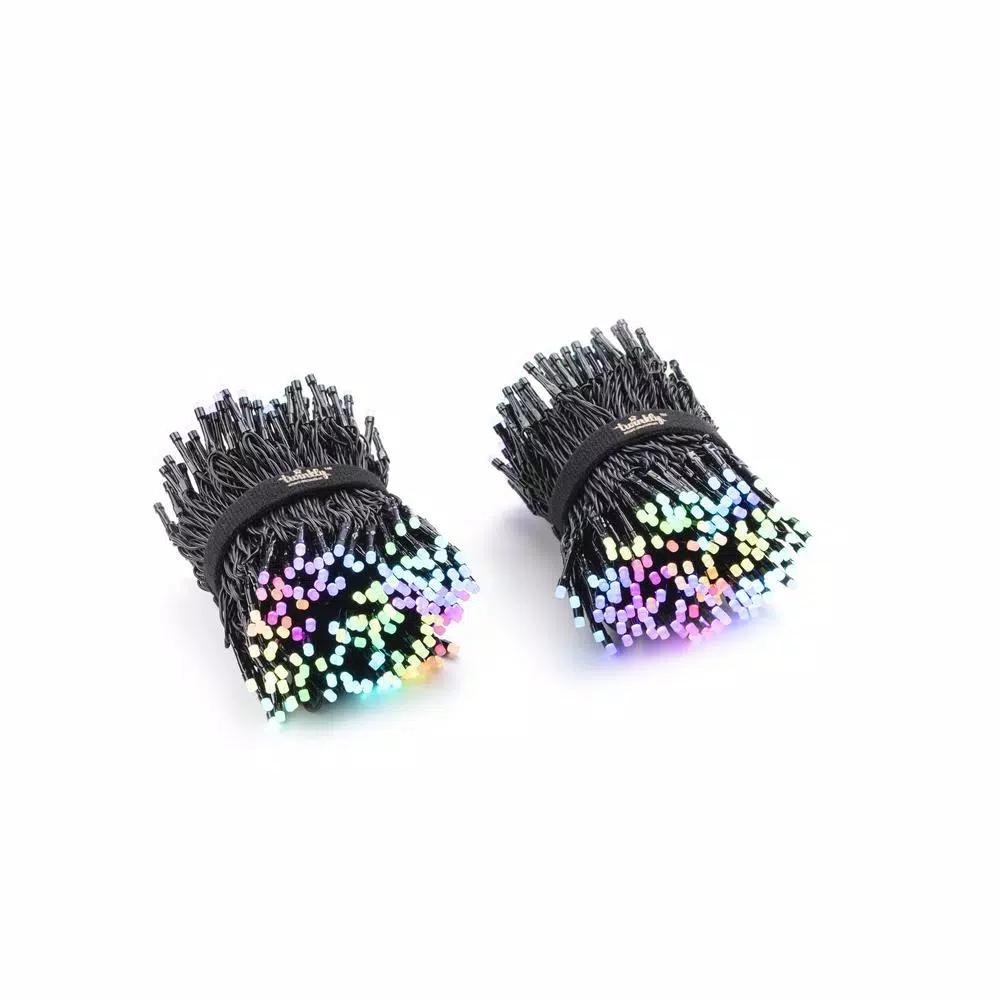 Unbranded Twinkly 600 LED Multi-Color Smart String Lights, 11.5 ft. Bluetooth & Wi-Fi Controlled
