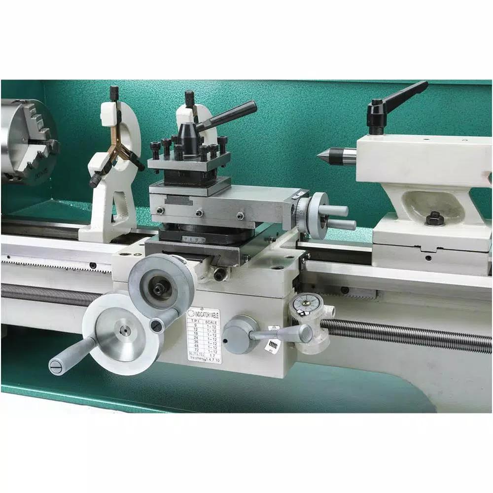 Grizzly Industrial 10 in. x 22 in. Variable-Speed Bench Lathe with Digital RPM Display