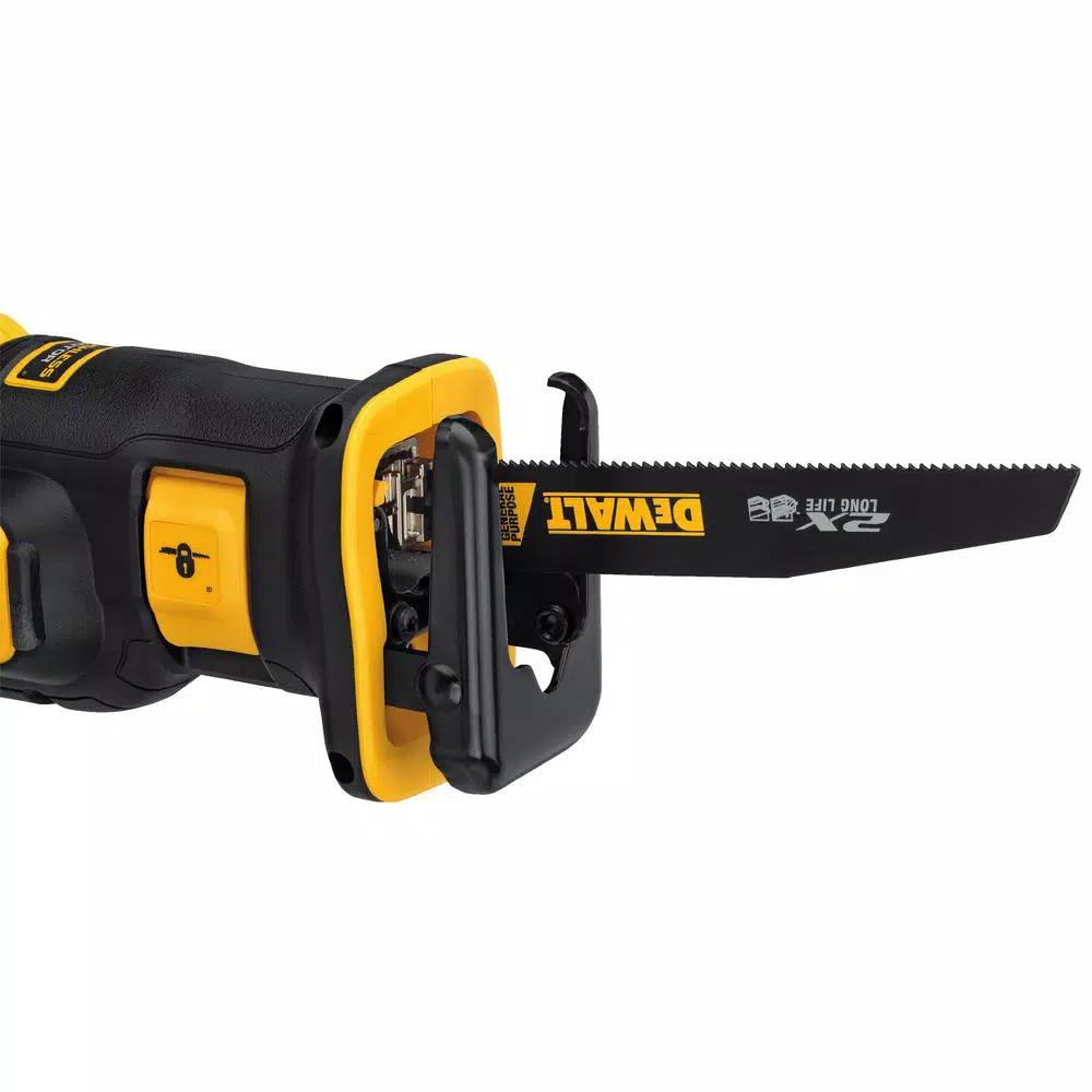 DEWALT 20V MAX XR Brushless Compact Reciprocating Saw and Compact Router Combo Kit (Tool-Only)