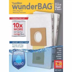 Dustless Technologies Wunderbag Micro Pre-Filter 2-Pack for Dustless 16 Gal. Wet/Dry and HEPA Vacuums thumbnail 2