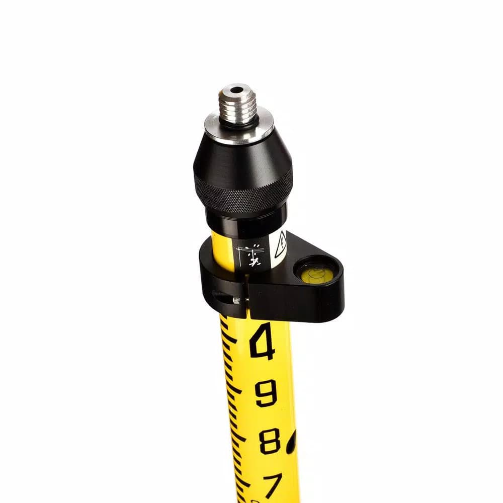 AdirPro 6 ft. Aluminum 3-Position Snap-Lock Rover Telescoping Rod, Yellow