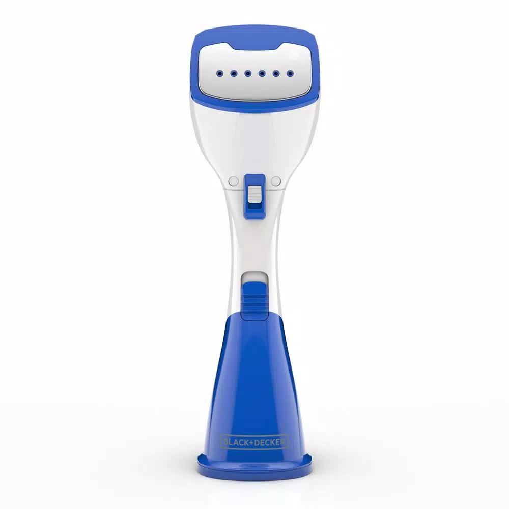 BLACK+DECKER Compact Handheld Garment Steamer, 1000W, Dark Blue