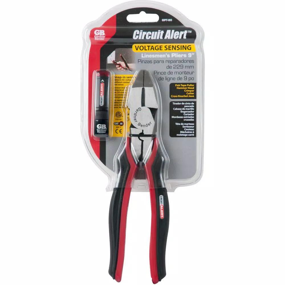Gardner Bender 9 in. Circuit Alert Volt Sensing Lineman's Pliers