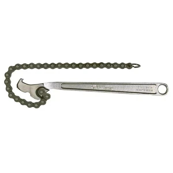 Crescent 12 in. Chain Wrench with Satin Chrome Finish