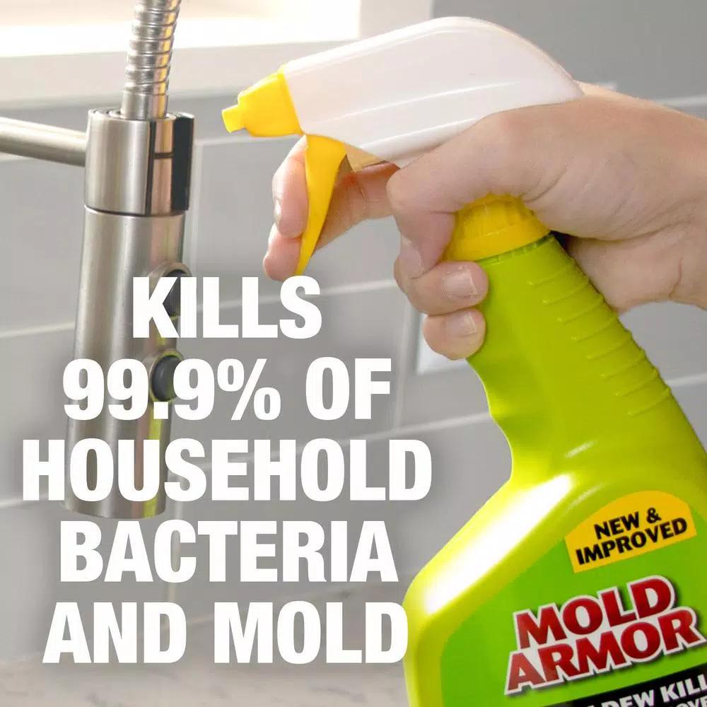 Mold Armor Mold and Mildew Killer with Quick Stain Remover, 32 oz.