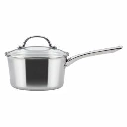 Ayesha Curry Ayesha Home Collection 3-Quart Stainless Steel Saucepan with Glass Lid thumbnail 5