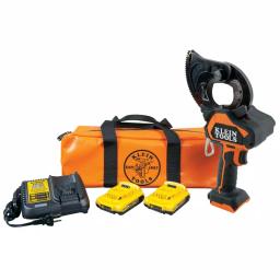 Klein Tools Battery-Operated EHS Closed-Jaw Cable Cutter with Two 2 Ah Batteries and Charger thumbnail 1