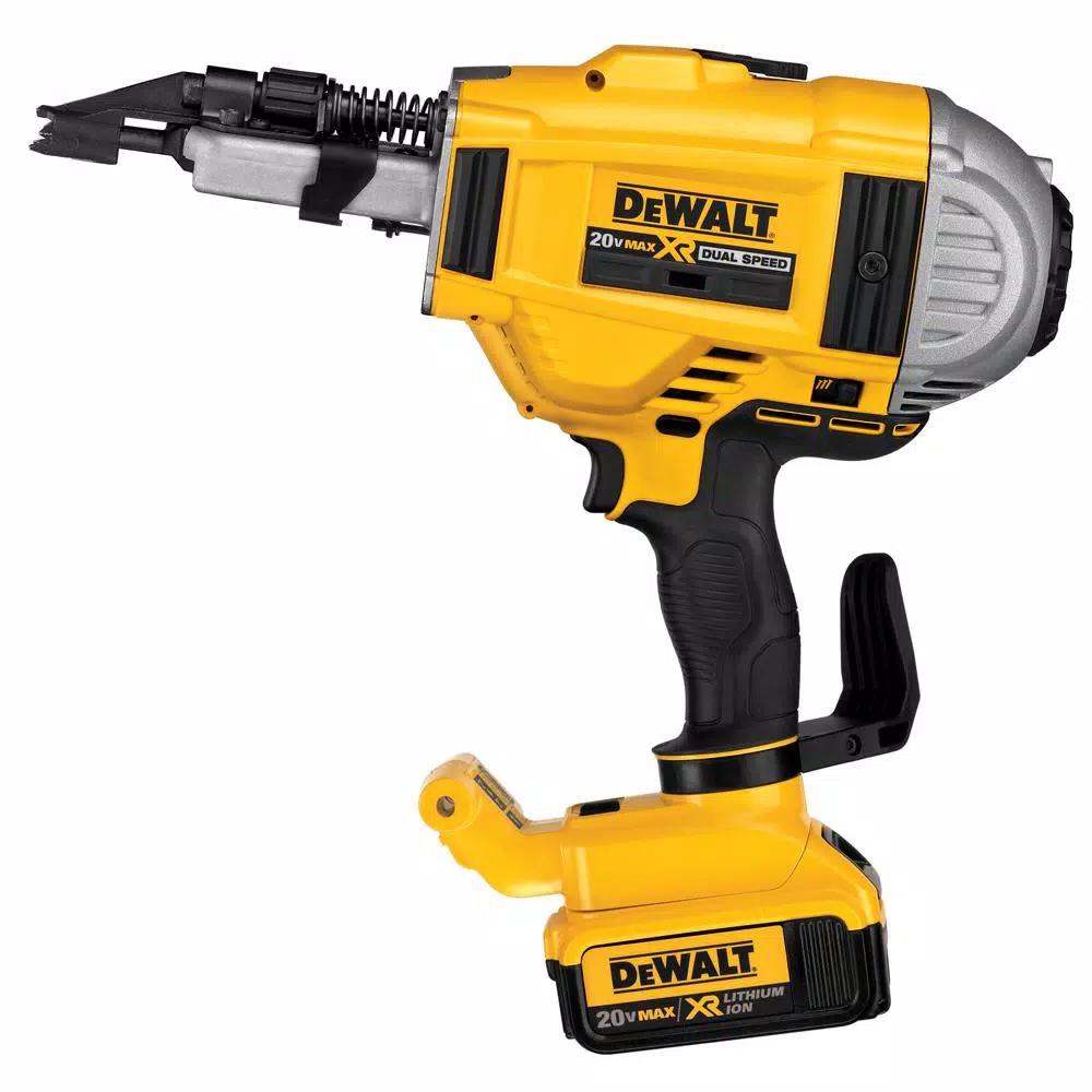 DEWALT 20V MAX XR Brushless 30-Degree Framing Nailer Kit with 4Ah and Bonus 5Ah Battery